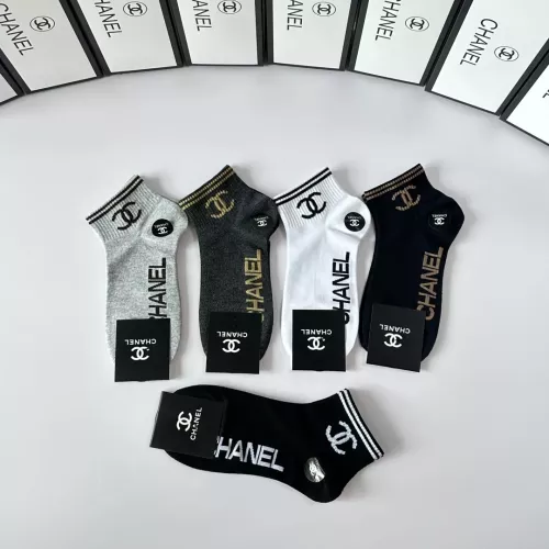 Replica Chanel Socks #1310432 $27.00 USD for Wholesale