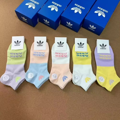 Replica Adidas Socks For Women #1310444 $25.00 USD for Wholesale