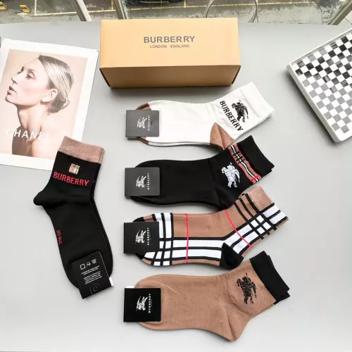 Replica Burberry Socks #1310450 $25.00 USD for Wholesale