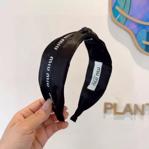Replica MIU MIU Headband For Women #1310564 $27.00 USD for Wholesale
