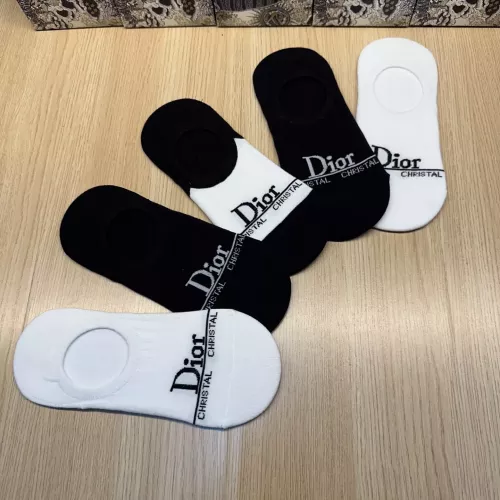 Replica Christian Dior Socks For Women #1310585 $25.00 USD for Wholesale