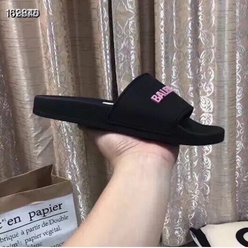 Replica Balenciaga Slippers For Men #1311079 $45.00 USD for Wholesale