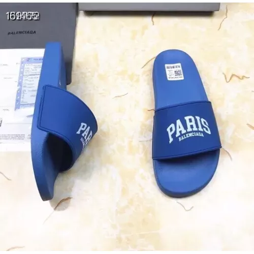 Replica Balenciaga Slippers For Men #1311106 $45.00 USD for Wholesale