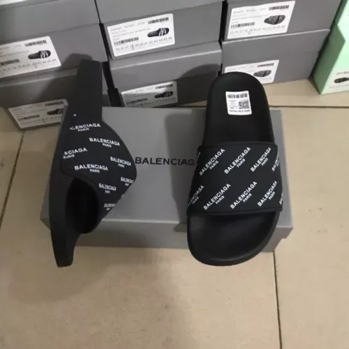 Replica Balenciaga Slippers For Men #1311126 $45.00 USD for Wholesale