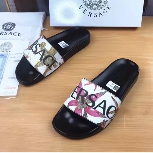 Replica Versace Slippers For Women #1311141 $45.00 USD for Wholesale
