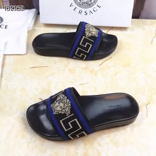 Replica Versace Slippers For Women #1311153 $45.00 USD for Wholesale