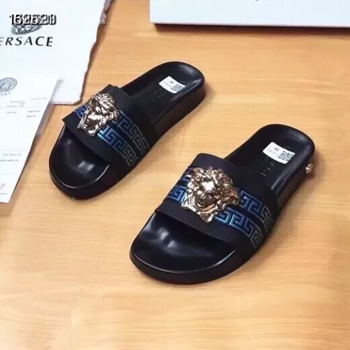 Replica Versace Slippers For Women #1311163 $45.00 USD for Wholesale