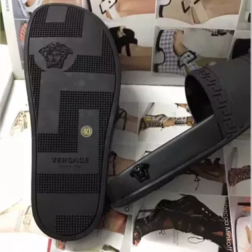 Replica Versace Slippers For Men #1311178 $45.00 USD for Wholesale