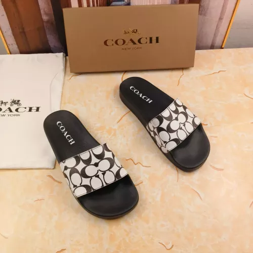 Replica Coach Slippers For Women #1311181 $45.00 USD for Wholesale