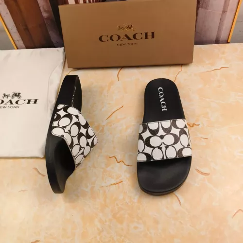 Replica Coach Slippers For Women #1311181 $45.00 USD for Wholesale