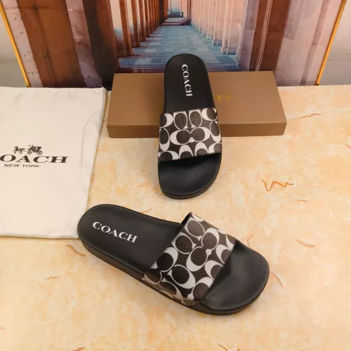 Replica Coach Slippers For Men #1311182 $45.00 USD for Wholesale
