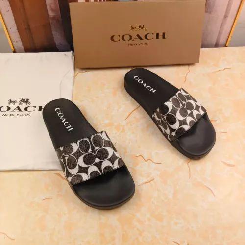 Replica Coach Slippers For Men #1311182 $45.00 USD for Wholesale