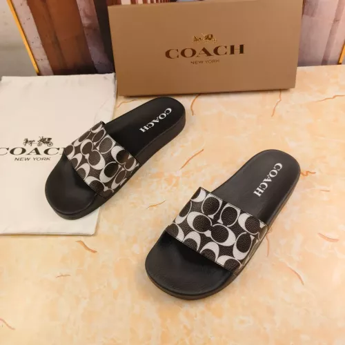Replica Coach Slippers For Men #1311182 $45.00 USD for Wholesale
