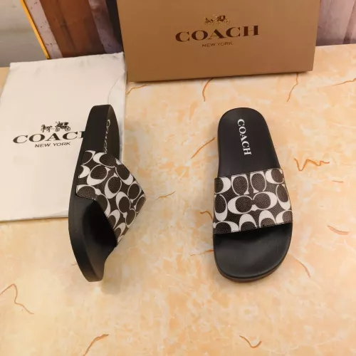 Replica Coach Slippers For Men #1311182 $45.00 USD for Wholesale