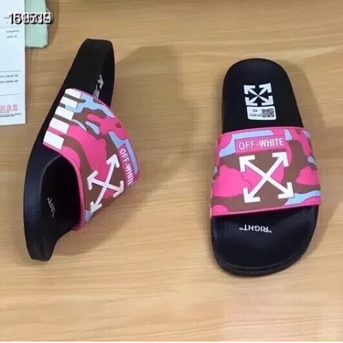 Replica Off-White Slippers For Women #1311187 $45.00 USD for Wholesale
