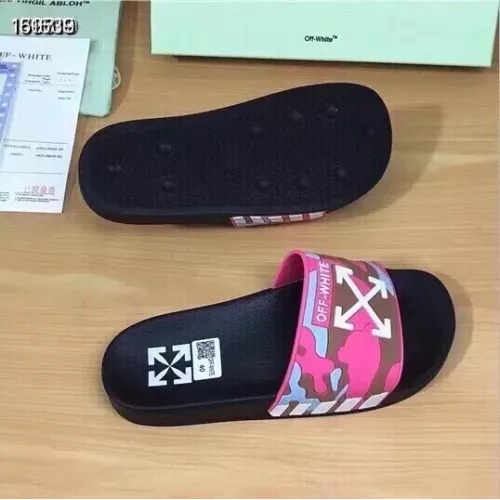 Replica Off-White Slippers For Men #1311188 $45.00 USD for Wholesale