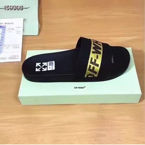 Replica Off-White Slippers For Men #1311201 $45.00 USD for Wholesale