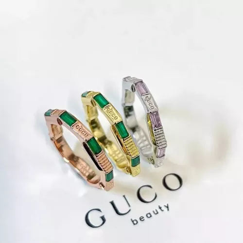 Replica Gucci Rings For Unisex In Rose Gold #1311765 $32.00 USD for Wholesale