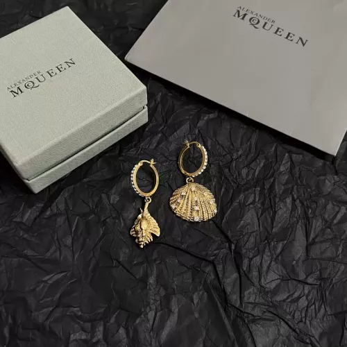 Replica Alexander McQueen Earrings For Women #1311876 $40.00 USD for Wholesale