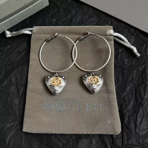 Replica Alexander McQueen Earrings For Women #1311879 $40.00 USD for Wholesale