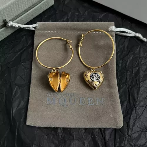 Replica Alexander McQueen Earrings For Women #1311880 $40.00 USD for Wholesale