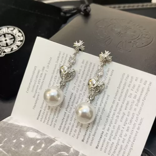 Replica Chrome Hearts Earrings For Women #1312288 $39.00 USD for Wholesale