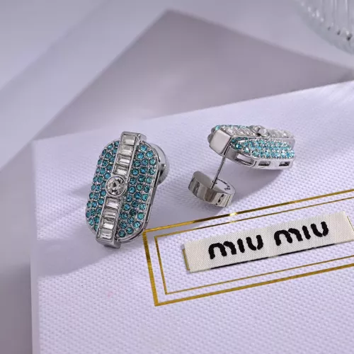 Replica MIU MIU Earrings For Women #1312406 $29.00 USD for Wholesale