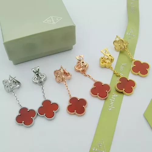 Replica Van Cleef & Arpels Earrings For Women #1312624 $34.00 USD for Wholesale