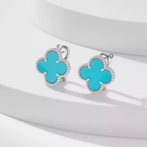 Replica Van Cleef & Arpels Earrings For Women #1313113 $48.00 USD for Wholesale