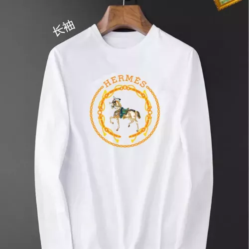 Hermes T-Shirts Long Sleeved For Unisex #1314259 $34.00 USD, Wholesale Replica Hermes T-Shirts