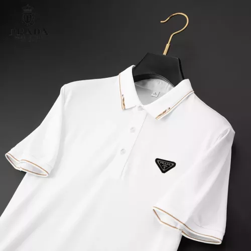 Replica Prada T-Shirts Short Sleeved For Men #1314327 $34.00 USD for Wholesale