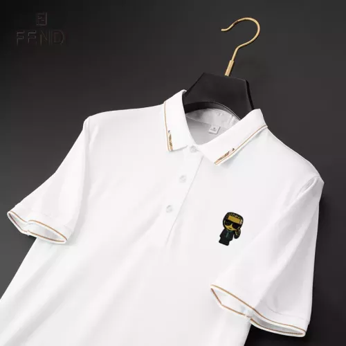 Replica Fendi T-Shirts Short Sleeved For Men #1314351 $34.00 USD for Wholesale