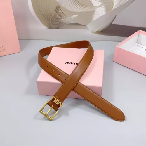 Replica MIU MIU AAA Quality Belts In 3.0cm For Women #1314413 $64.00 USD for Wholesale