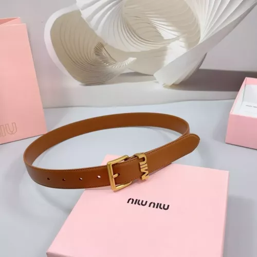 Replica MIU MIU AAA Quality Belts In 3.0cm For Women #1314413 $64.00 USD for Wholesale