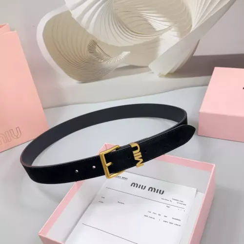 Replica MIU MIU AAA Quality Belts In 3.0cm For Women #1314417 $64.00 USD for Wholesale