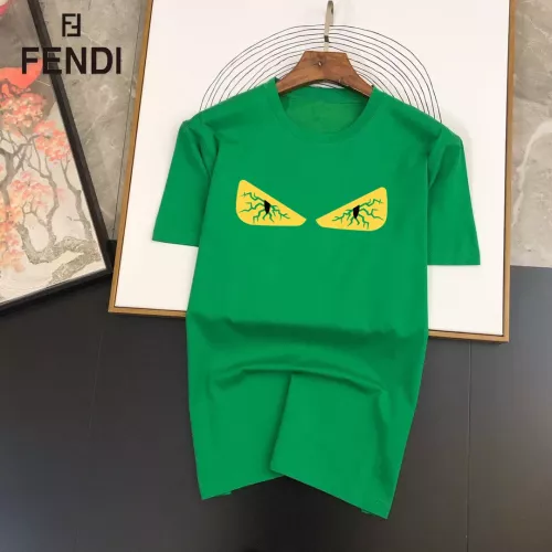 Fendi T-Shirts Short Sleeved For Unisex #1314511 $25.00 USD, Wholesale Replica Fendi T-Shirts