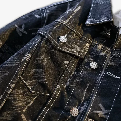 Replica Chrome Hearts Jackets Long Sleeved For Men #1314580 $60.00 USD for Wholesale