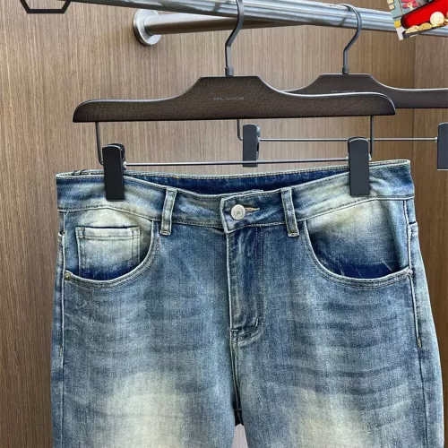 Replica Philipp Plein PP Jeans For Men #1314669 $48.00 USD for Wholesale