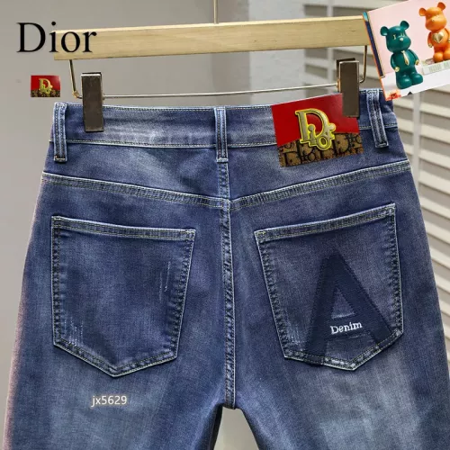 Replica Christian Dior Jeans For Men #1314706 $40.00 USD for Wholesale