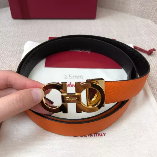 Replica Salvatore Ferragamo AAA Quality Belts In 2.5cm For Women #1314764 $52.00 USD for Wholesale