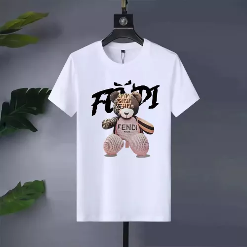 Fendi T-Shirts Short Sleeved For Men #1315040 $34.00 USD, Wholesale Replica Fendi T-Shirts