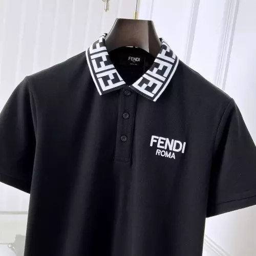 Replica Fendi T-Shirts Short Sleeved For Men #1315093 $42.00 USD for Wholesale