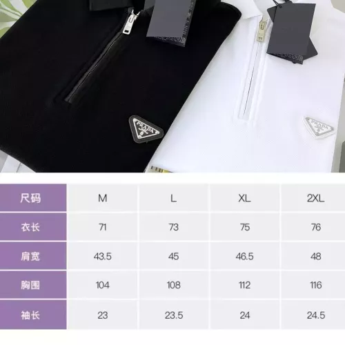 Replica Prada T-Shirts Short Sleeved For Men #1315101 $42.00 USD for Wholesale