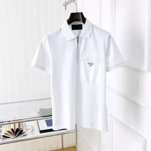 Prada T-Shirts Short Sleeved For Men #1315104 $42.00 USD, Wholesale Replica Prada T-Shirts
