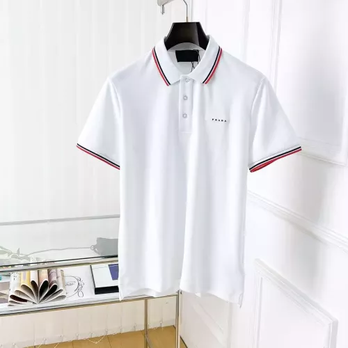 Prada T-Shirts Short Sleeved For Men #1315106 $42.00 USD, Wholesale Replica Prada T-Shirts