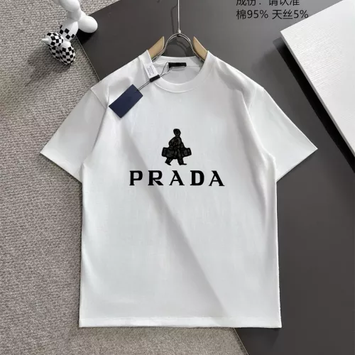 Prada T-Shirts Short Sleeved For Unisex #1315319 $42.00 USD, Wholesale Replica Prada T-Shirts