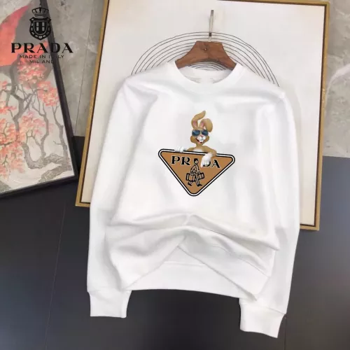 Prada Hoodies Long Sleeved For Men #1315363 $40.00 USD, Wholesale Replica Prada Hoodies