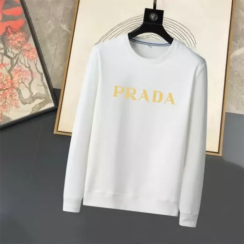 Prada Hoodies Long Sleeved For Men #1315418 $40.00 USD, Wholesale Replica Prada Hoodies