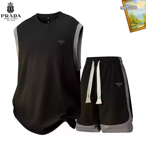 Prada Tracksuits Sleeveless For Men #1315455 $48.00 USD, Wholesale Replica Prada Tracksuits