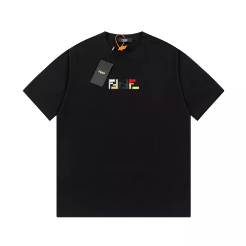 Fendi T-Shirts Short Sleeved For Unisex #1315568 $40.00 USD, Wholesale Replica Fendi T-Shirts
